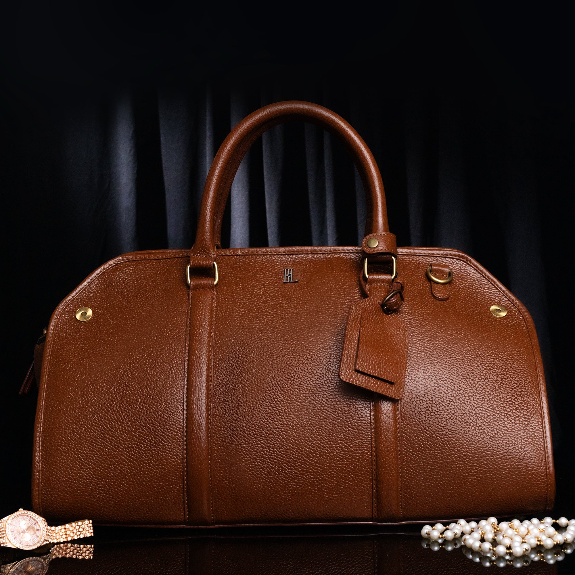 Aristo Duffle – Chestnut Brown | Premium Travel & Lifestyle Bag